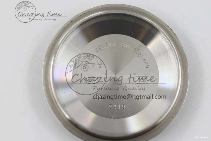 Edition 40mm 904L TWF A2836 SS Ice Date SS on Steel Bracelet Dial 1:1 Day Blue Best 0108